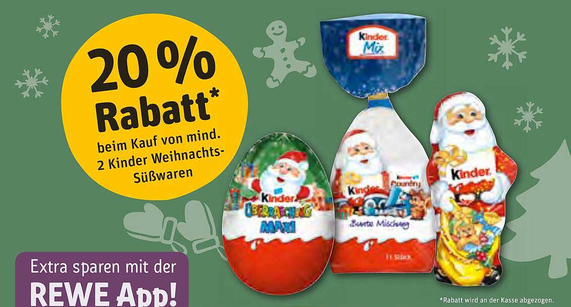 Kinder Weihnachts-Süßwaren