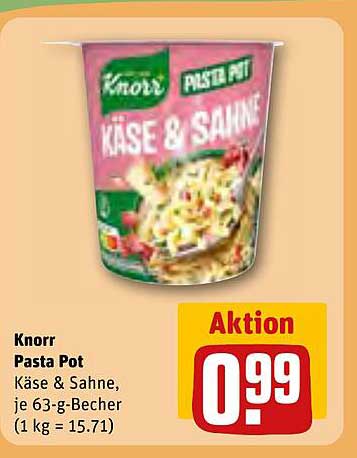 Knorr Pasta Pot Käse & Sahne