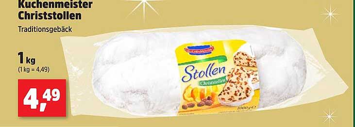 Kuchenmeister Christstollen