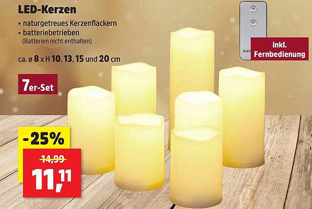 LED-Kerzen