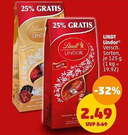 LINDT Lindor* Milch