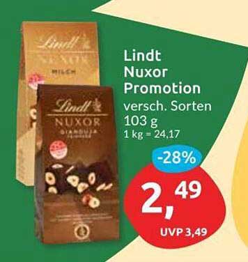 Lindt Nuxor Promotion