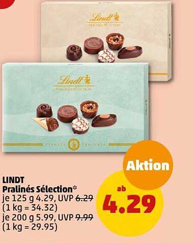 LINDT Pralinés Sélection