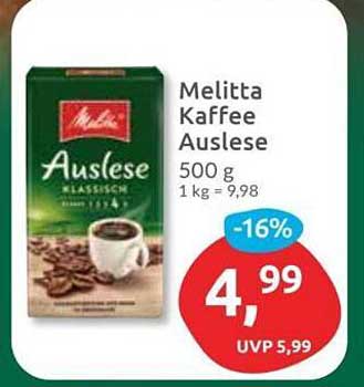 Melitta Kaffee Auslese