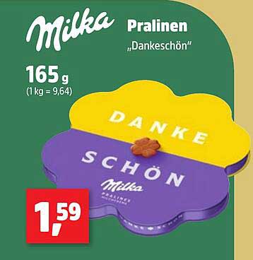 Milka Pralinen „Dankeschön“