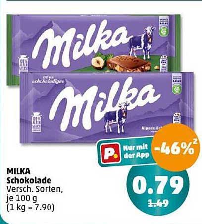 MILKA Schokolade