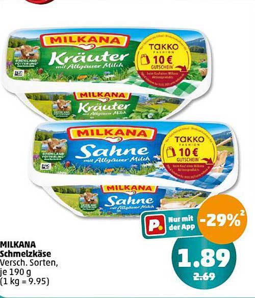 MILKANA Kräuter  
MILKANA Sahne