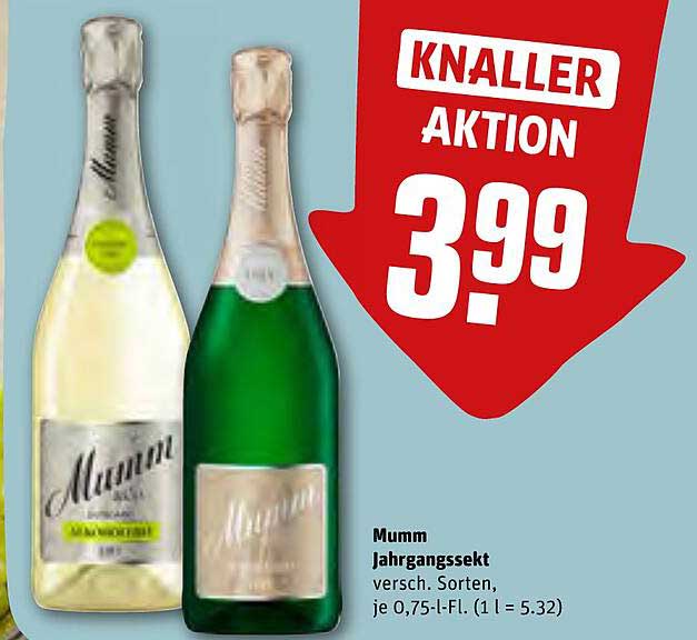 Mumm Jahrgangsekt