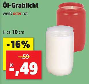 Öl-Grablicht