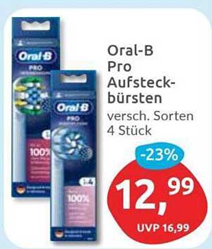 Oral-B Pro Aufsteckbürsten