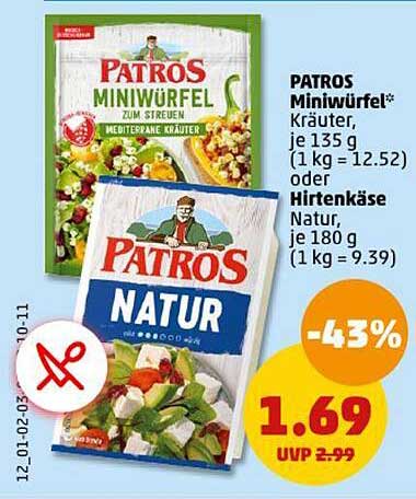 PATROS MINIWÜRFEL*