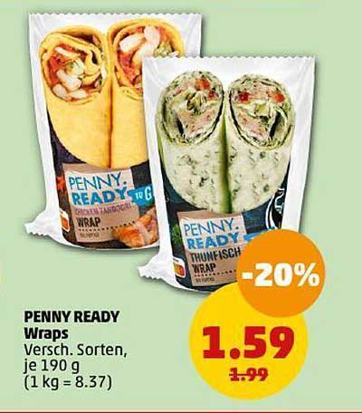 PENNY READY Wraps