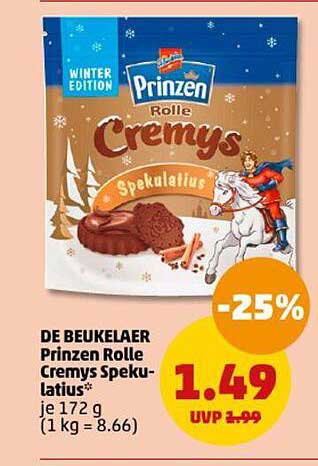 Prinzen Rolle Cremys Spekulatius