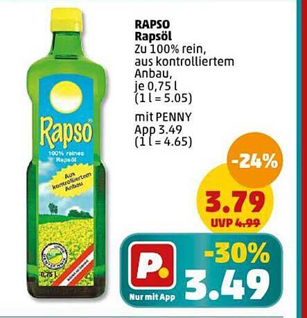 RAPSO Rapsöl