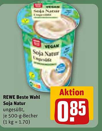 REWE Beste Wahl Soja Natur