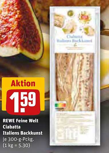 REWE Feine Welt Ciabatta Italiens Backkunst