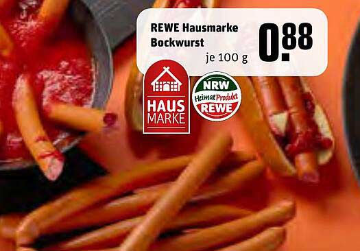 REWE Hausmarke Bockwurst