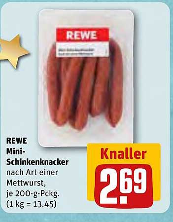 REWE Mini-Schinkenknacker