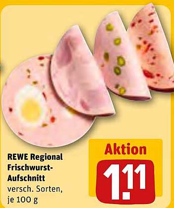 REWE Regional Frischwurst-Aufschnitt