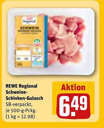 REWE Regional Schweine-Schinken-Gulasch