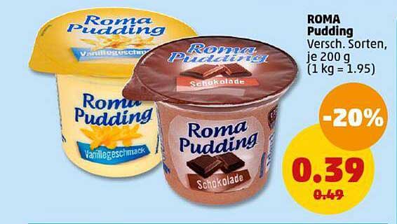 ROMA Pudding