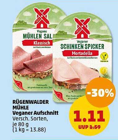 Rügenwalder Mühle Veganer Aufschnitt