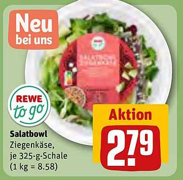 Salatbow l Ziegenkäse