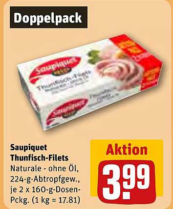 Saupiquet Thunfisch-Filets