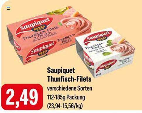 Saupiquet Thunfisch-Filets