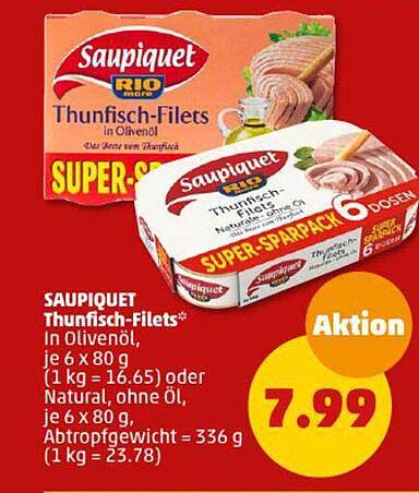 SAUPIQUET Thunfisch-Filets*