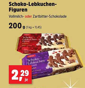 Schoko-Lebkuchen-Figuren