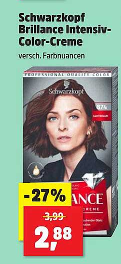 Schwarzkopf Brillance Intensiv-Color-Creme