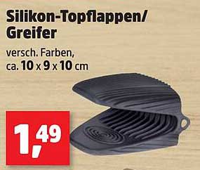 Silikon-Topflappen/Greiber