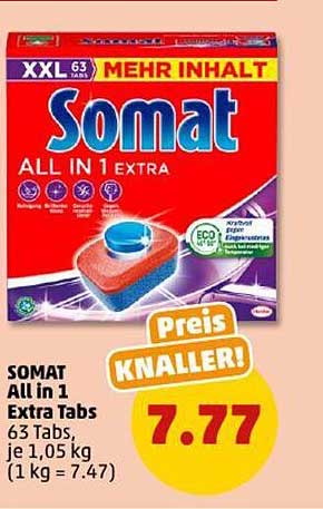 Somat All in 1 Extra Tabs