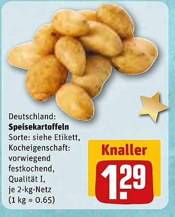 Speisekartoffeln