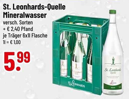 St. Leonhards-Quelle Mineralwasser