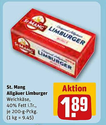 St. Mang Allgäuer Limburger