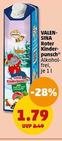 VALENSINA Roter Kinderpunsch