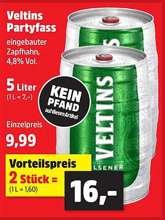 Veltins Partyfass