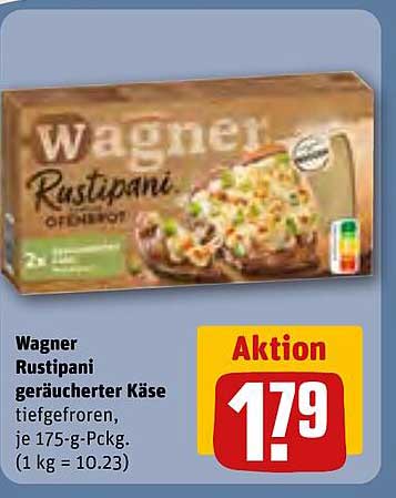 Wagner Rustipani geräucherter Käse