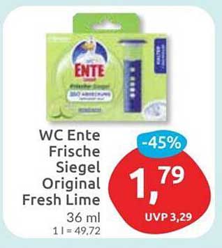 WC Ente Frische Siegel Original Fresh Lime