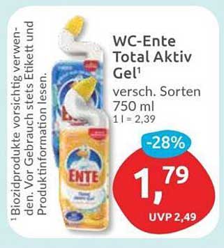 WC-Ente Total Aktiv Gel