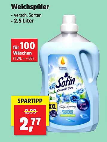 Weichspüler Sofin