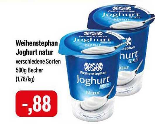 Weihenstephan Joghurt natur