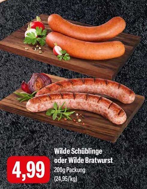 Wilde Schüblinge oder Wilde Bratwurst