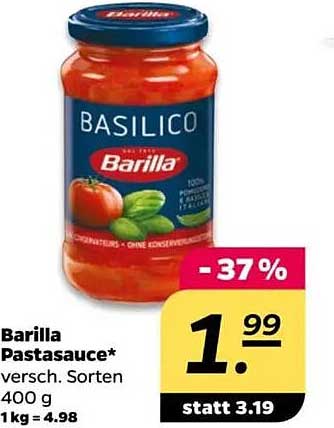 Barilla Pastasauce*