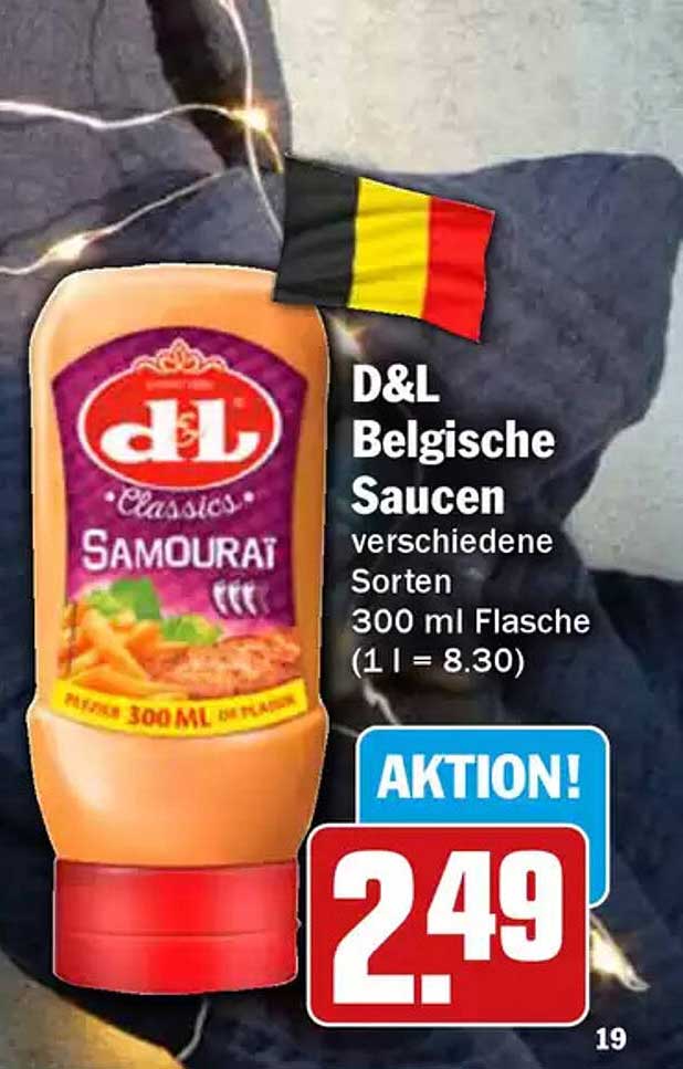 D&L Belgische Saucen SAMOURAÏ