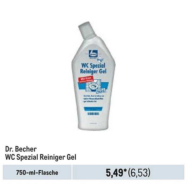 Dr. Becher WC Spezial Reiniger Gel