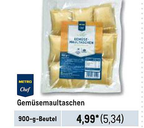 Gemüse-Maultaschen