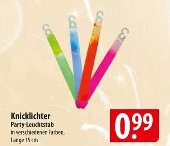 Knicklichter Party-Leuchtstab